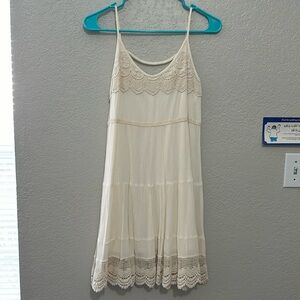 Maurices, small, beige midi dress